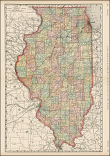 Midwest Map By Rand McNally & Company