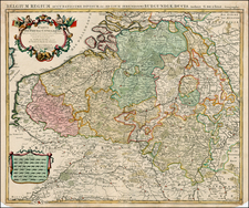  Map By Johannes Covens  &  Pierre Mortier