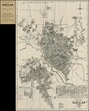 Texas Map By Clarke  & Courts, Litho.