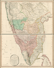 India Map By William Faden