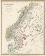 Scandinavia Map By SDUK