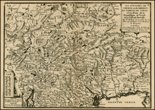 Austria, Balkans and Italy Map By Nicolas de Fer