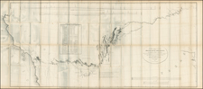 Texas, Plains, Southwest, Rocky Mountains and California Map By United States GPO / William Hemsley Emory