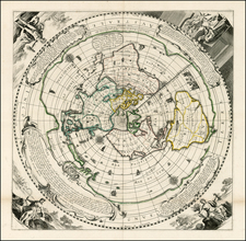 World, World and Australia Map By Louis de  Mayerne Turquet 