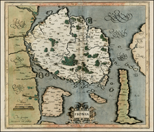 Scandinavia Map By Gerard Mercator