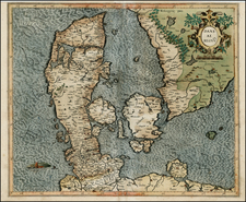 Scandinavia Map By Gerard Mercator