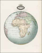 Africa and Africa Map By F.A. Garnier