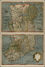 Ireland Map By Gerhard Mercator