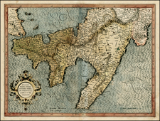 Italy Map By  Gerard Mercator