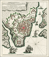 Spain and Balearic Islands Map By Homann Heirs