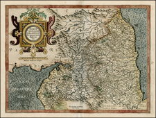 British Isles Map By  Gerard Mercator