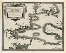 Brazil Map By Hessel Gerritsz - Claes Janszoon Visscher