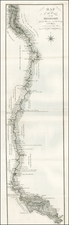 South and Midwest Map By Georges Henri Victor Collot