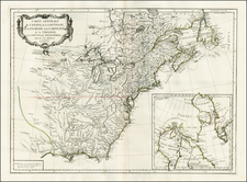 United States, South, Southeast, Midwest and Canada Map By Paolo Santini