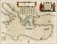 Balkans, Italy, Turkey, Mediterranean, Turkey & Asia Minor, Balearic Islands and Greece Map By Jan Jansson