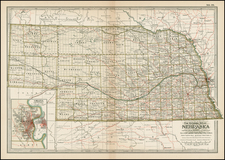 Plains Map By The Century Company