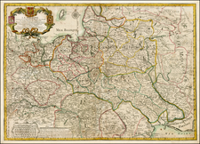 Poland, Ukraine and Baltic Countries Map By Maurille Antoine Moithey