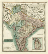 India Map By John Thomson
