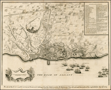 Spain Map By Paul de Rapin de Thoyras