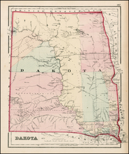 Plains Map By O.W. Gray