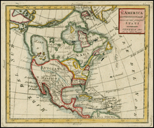 North America Map By Giovanni Valerio Pasquali