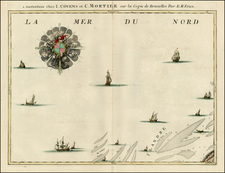 Curiosities Map By Johannes Covens  &  Pierre Mortier