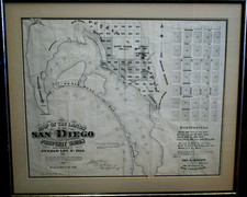 California Map By Britton & Rey