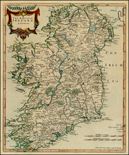 Ireland Map By Robert Morden