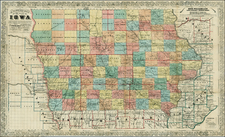 Midwest and Plains Map By Henn, Williams & Co.