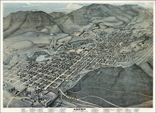 Rocky Mountains Map By Augustus Koch