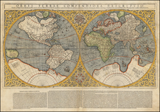 World and World Map By Rumold Mercator