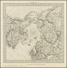 Northern Hemisphere, Polar Maps and Alaska Map By SDUK