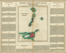 Caribbean Map By Henry Charles Carey  &  Isaac Lea