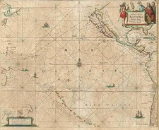 South America, Australia & Oceania, Oceania, New Zealand, California and America Map By John Seller