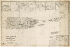 Caribbean Map By James Imray & Son