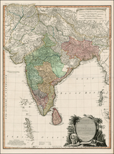 India and Other Islands Map By William Faden