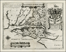 Mid-Atlantic and Maryland Map By John Ogilby