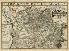 France and Centre et Pays de la Loire Map By Jean Boisseau