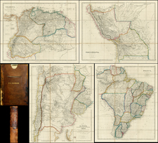 South America, Chile and Brazil Map By John Arrowsmith