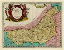 France Map By Willem Janszoon Blaeu