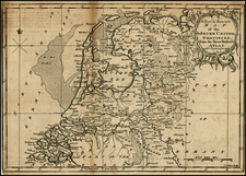 Netherlands Map By John Gibson