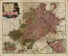 Germany Map By Gerard Valk