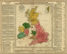 British Isles Map By Lavoisne
