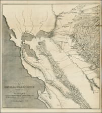 California Map By George Derby  &  J.McH. Hollingsworth