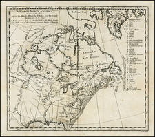 North America Map By Benjamin Cole