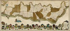 Netherlands Map By Willem Albert Bachienne / Kanneman