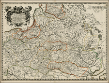 Poland, Russia, Ukraine and Baltic Countries Map By Nicolas Sanson