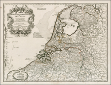 Netherlands Map By Jean-Claude Dezauche