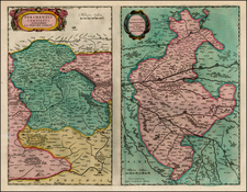 France Map By Willem Janszoon Blaeu