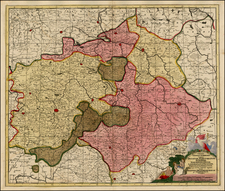 Germany Map By Gerard Valk